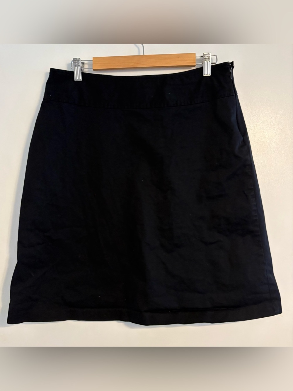 Dynamite Black Cotton Blend Skirt